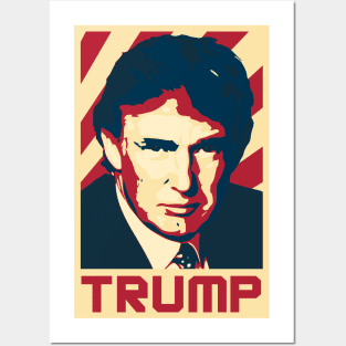 Donald Trump Retro Propaganda Posters and Art